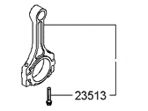 Hyundai 23510-3CJA0 ROD ASSEMBLY-CONNECTING