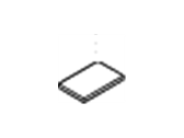 Hyundai 84186-37010 PAD-ANTINOISE