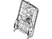 Hyundai 89410-B8530-NBC FRAME ASSEMBLY-3RD SEAT BACK,RH