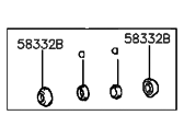 Hyundai 58304-23A00 CYLINDER KIT-RR WHEE