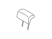 Genuine Hyundai 89700-0W610-WSM Seat Headrest Assembly Rear Genuine Hyundai 89700-0W610-WSM Seat Headrest Assembly Rear