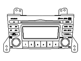 HYUNDAI Genuine 96195-2C150-4X Electronic Tuner Radio Assembly HYUNDAI Genuine 96195-2C150-4X Electronic Tuner Radio Assembly