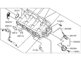Hyundai 28310-2G070 MANIFOLD ASSEMBLY-INTAKE