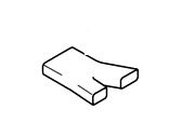 Hyundai 97366-38000 DUCT-REAR HEATING REAR,RH