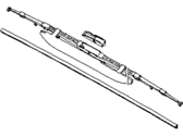 Driver Side Genuine Hyundai 98350-1G000 Windshield Wiper Blade Assembly Driver Side Genuine Hyundai 98350-1G000 Windshield Wiper Blade Assembly