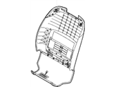 Hyundai 88380-D2500-OTG MAP BOARD ASSEMBLY-FRONT SEAT BACK,L