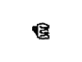 Hyundai 58753-38003 CLIP-BRAKE TUBE