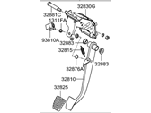 Hyundai Santa Fe Brake Pedal - 32800-0W120 Pedal Assembly-Brake