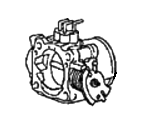 Genuine Hyundai 35120-35401 Throttle Mixing Body Assembly Genuine Hyundai 35120-35401 Throttle Mixing Body Assembly