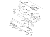 Hyundai Santa Fe Rack And Pinion - 57710-26200 Gear & Linkage Assembly-Power Steering