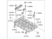 Hyundai Cylinder Head - 22100-2B701 Head Assembly-Cylinder