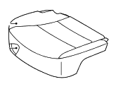 Hyundai 89160-B8120-R4X COVERING ASSEMBLY-2ND SEAT CUSHION,LH
