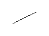 Hyundai 81662-2S000 SEAL-PANORAMAROOF REAR RAIL,RH