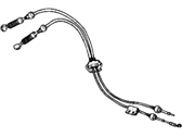 Hyundai Excel Shift Cable - 43794-24003 Manual Transmission Lever Cable Assembly