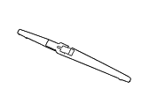 Hyundai 98850-1R000 BLADE ASSEMBLY-WIPER,REAR