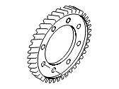 Hyundai 43332-32370 GEAR-DIFFERENTIAL DRIVE