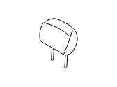 Hyundai 89700-B1000-PPR HEADREST ASSEMBLY-REAR SEAT
