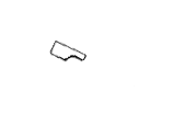 Hyundai 86367-24100 BLACKOUT-REAR DOOR SASH,RH