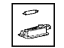 Hyundai 92620-33200 Luggage Compartment Lamp Assembly