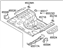 Hyundai 65520-3X000 Panel Assembly-Rear Floor Rear Complete