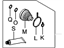 Hyundai 49583-3K000 Front Axle Differential Side Boot Kit Left Hand