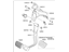 Hyundai 32800-C1100 Pedal Assembly-Brake