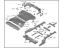 Hyundai 65500-S8500 PANEL COMPLETE-REAR FLOOR