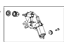 Hyundai 98700-4D000 Rear Wiper Motor & Linkage Assembly