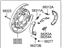 Hyundai 58250-3L000 Brake Assembly-Parking Rear,LH