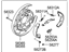 Hyundai 58270-3L000 Brake Assembly-Parking Rear,RH