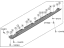Hyundai 87751-IB000 MOULDING ASSY-SIDE SILL,LH