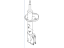 Hyundai 55361-2D000 Rear Right-Hand Shock Absorber Assembly