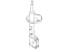 Hyundai 55351-2D000 Rear Left-Hand Shock Absorber Assembly
