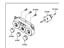 Hyundai 97250-2C000 Heater Control Assembly