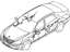 Hyundai 91650-3N250 Wiring Assembly-Rear Door LH