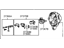 Hyundai 37360-32500 Bracket Assembly-Generator Rear