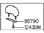 Hyundai 88600-34000-HDH Headrest Assembly-Front Seat