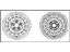 Hyundai 52910-3X170 16 Inch Steel Wheel