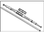 Hyundai 98360-2F000 Passeger Wiper Blade Assembly