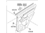 Hyundai 83301-0W010-1T Panel Complete-Rear Door Trim,LH