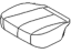 Hyundai 88160-3K000-FZN Front Driver Side Seat Cushion Covering