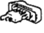 Hyundai 93720-21000 Air Conditioning Switch Assembly