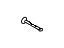 Hyundai 58322-1C300 Spring-Shoe Hold Down