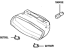 Hyundai 92750-26000-YD Lamp Assembly-High Mounted Stop Interior