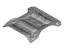 Hyundai 65511-M5000 Panel-Rear Floor