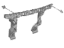 Hyundai 86652-S8CA0 BRACKET-RR BUMPER SIDE MTG,RH