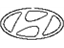 Hyundai 86341-39000 Symbol Mark Emblem