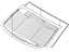 Hyundai 87110-3M000 Glass Assembly-Rear Window