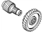 Hyundai 45720-3B600 Gear Kit-Automatic Transaxle Transfer Driven