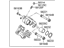 Hyundai 58311-2TA60 Caliper Kit-Rear Brake,RH